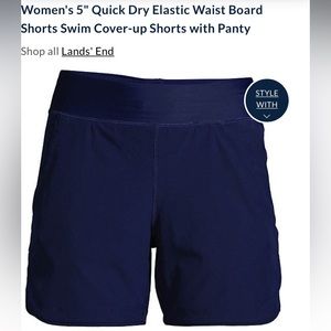 Lands End Womens Board Shorts